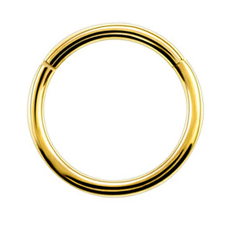 1 Pcs Nose Ring Piercing Stainless Steel Black Rose Gold Colorful Color Fashion Simple Women Accessories Body Sexy Jewelry | Украшения и