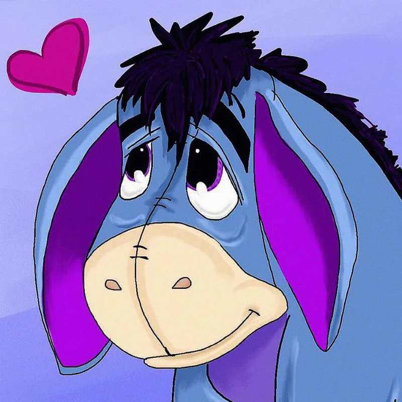 

Алмазная живопись, диснеевские мультфильмы, Ослик, Винни-Пух, мозаика «сделай сам», 5d алмазная вышивка, полный набор для вышивки крестиком, п...