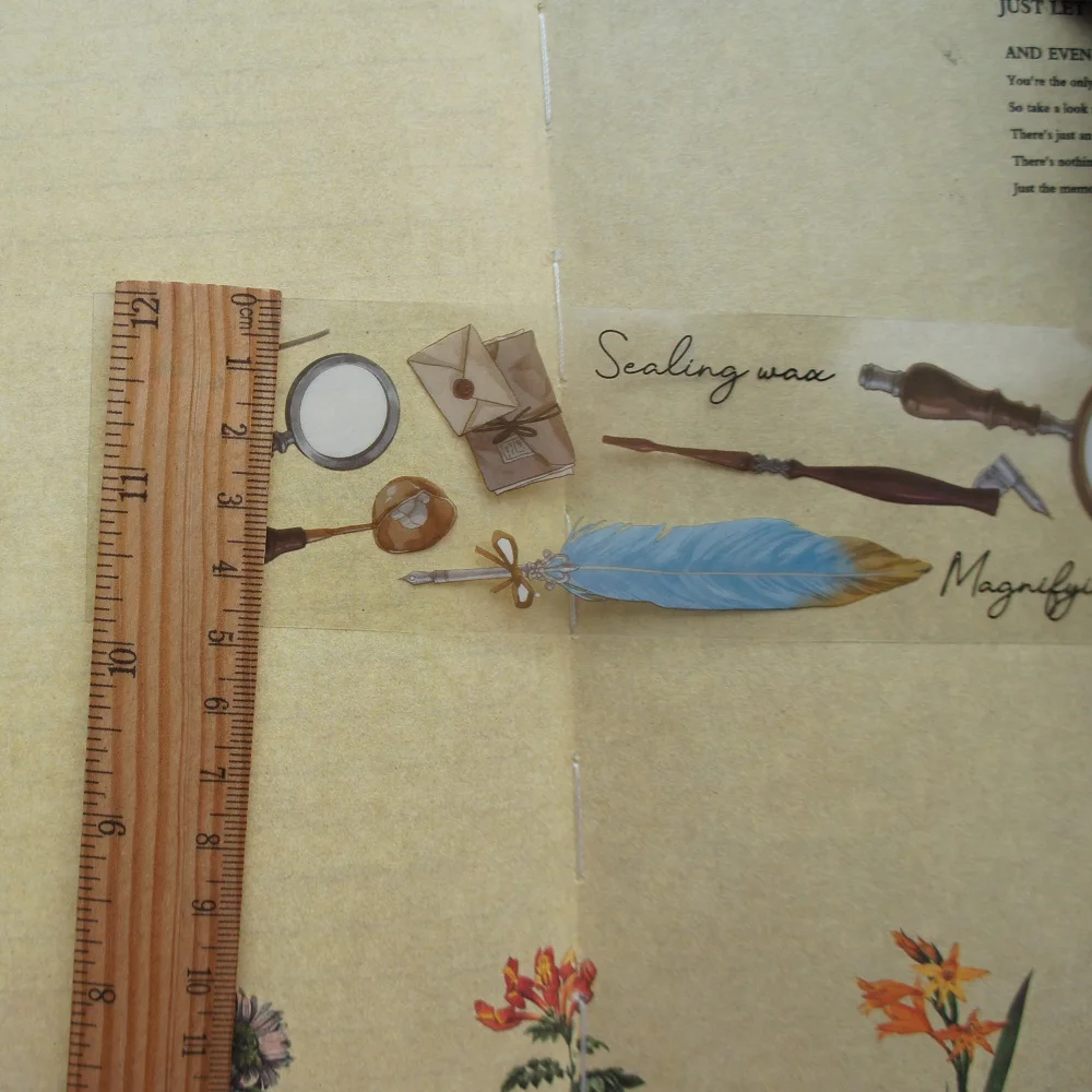 6 листов кабинет ручная работа комната ПВХ стикер Скрапбукинг Сделай Сам