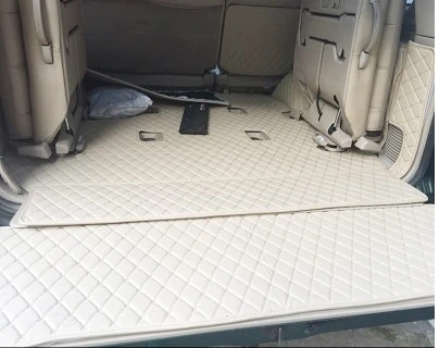 Специальные автомобильные коврики для багажника Toyota Land Cruiser 100 7 мест 2007 1998