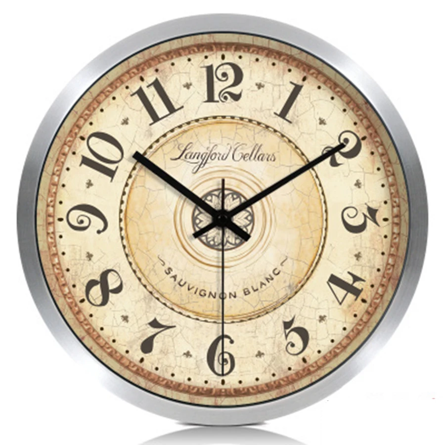 Бесшумные настенные часы современный дизайн стеклянные большие цифровые