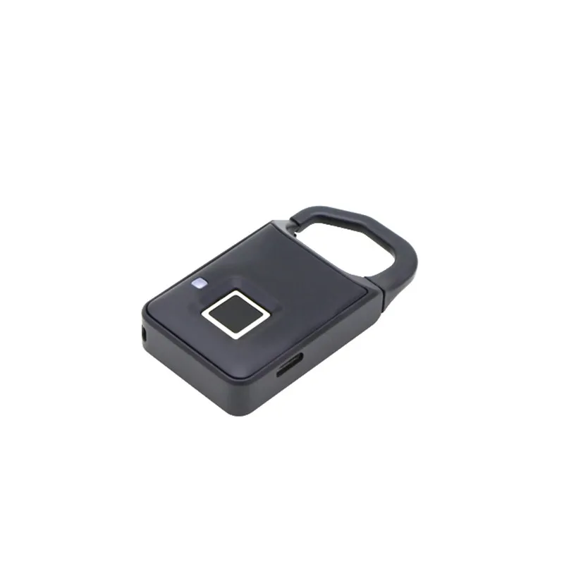 Умный мини замок со сканером отпечатков пальцев и USB зарядкой P4|surveillance equipment|cctv