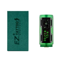 p2s power pack black red green silver suitable for ez portex generation 2s wireless battery tattoo pen machine