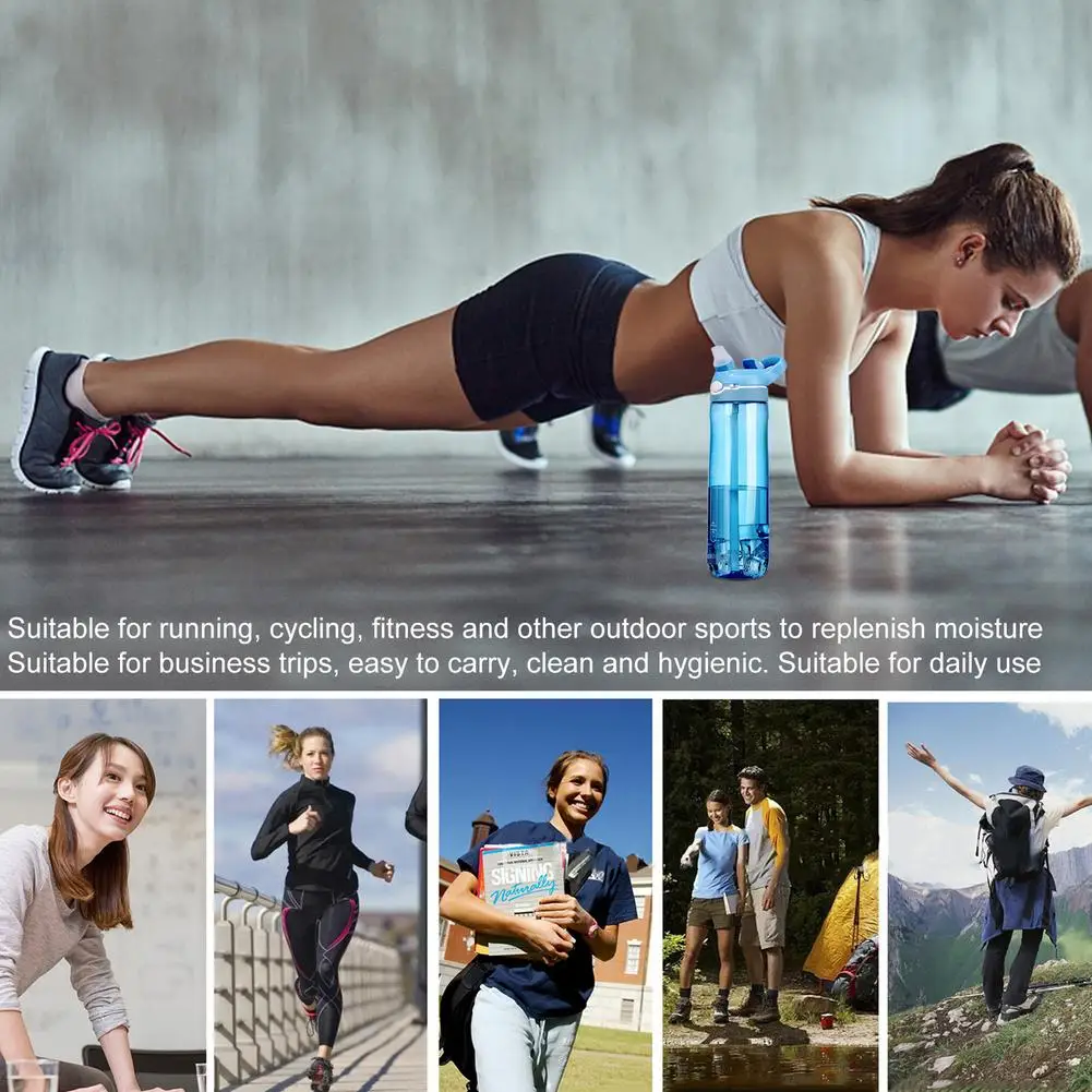 

Student Water Cup Drinking Bottle With Straw Lid Boys And Girls Water Bottles For School Outdoor Drinking Bottle 750ml Water Cup