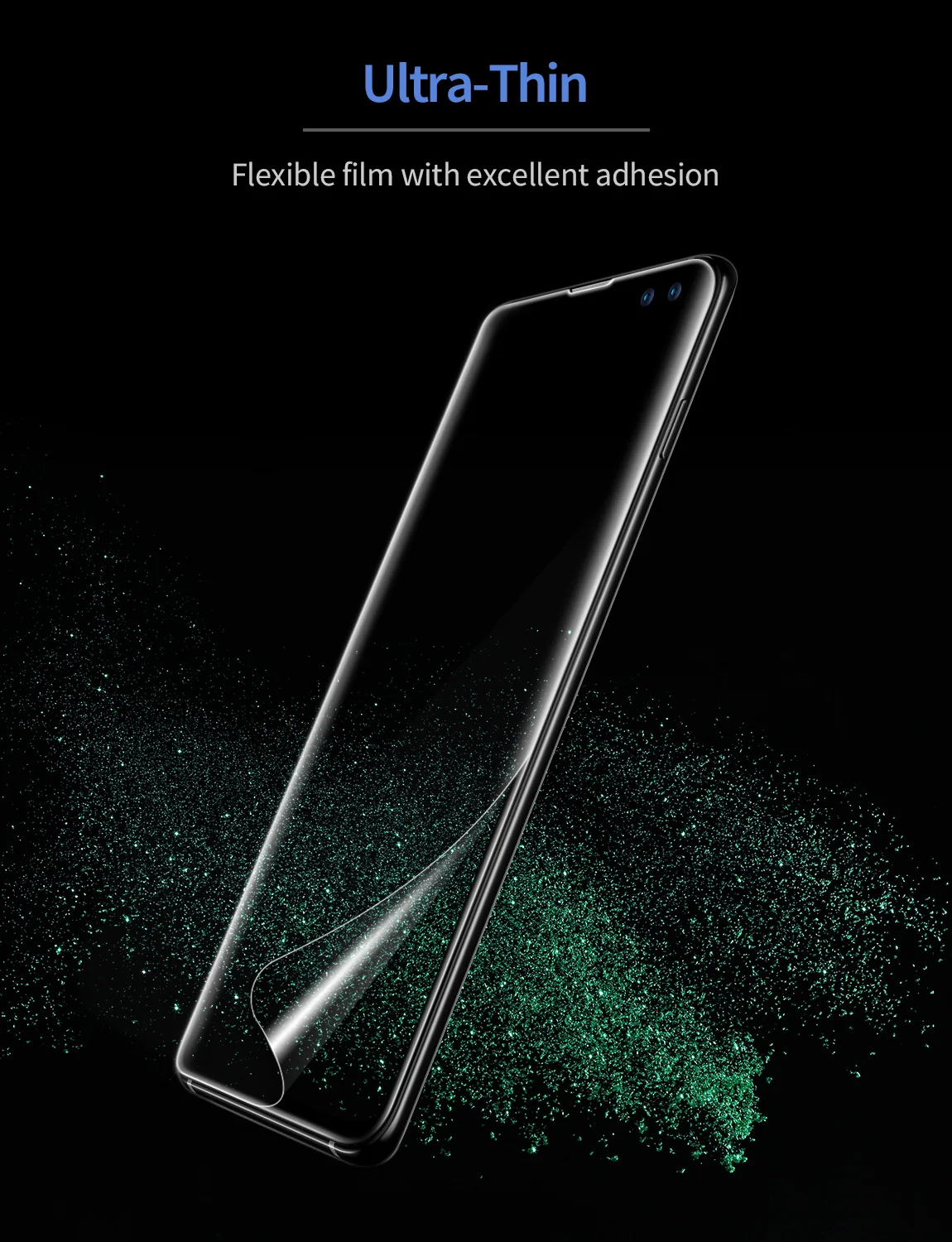 2 шт./лот ESR Экран протектор для samsung Galaxy S10 полный охват мягкий TPU Crystal Clear Защитная пленка для samsung Galaxy S10 плюс