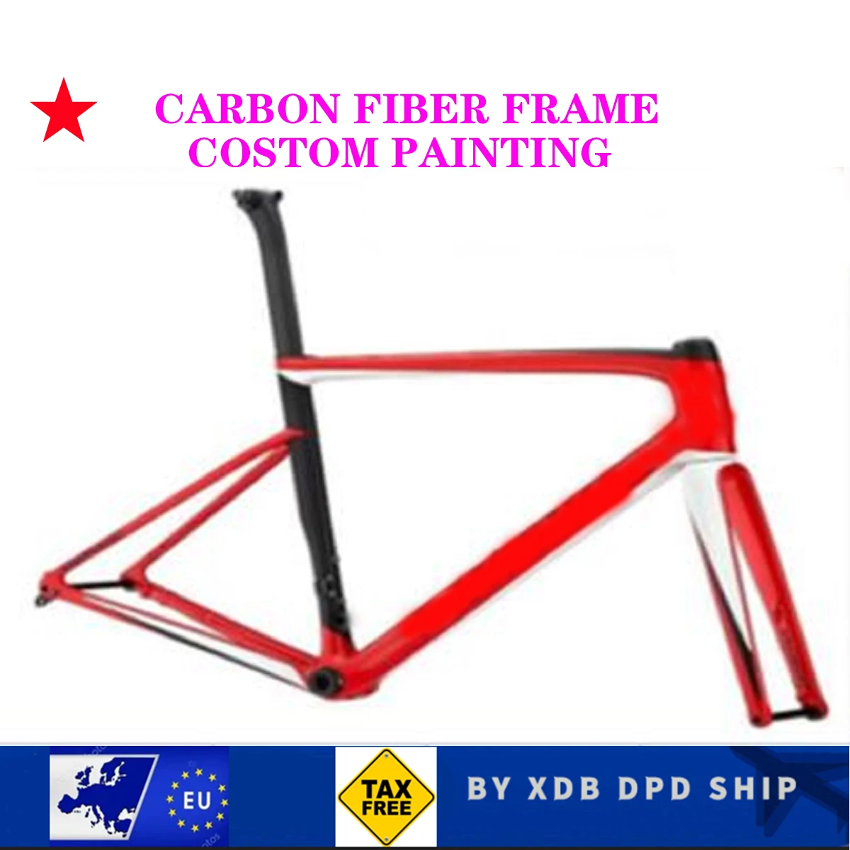 

Новая рама SL6 из углеродного волокна Venge, рама из углеродного волокна для дорожного велосипеда, версия цветного обода тормоза или дискового ...