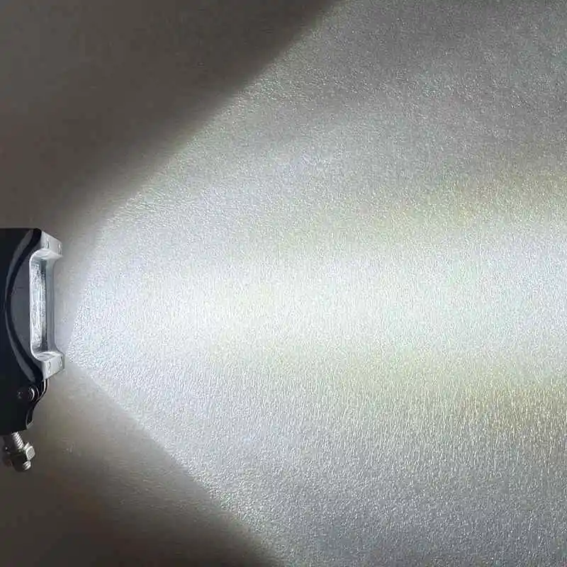 VISORAK 4 &quotдюймовые мотоциклетные светодиодный вождения светильник Offroad Amber