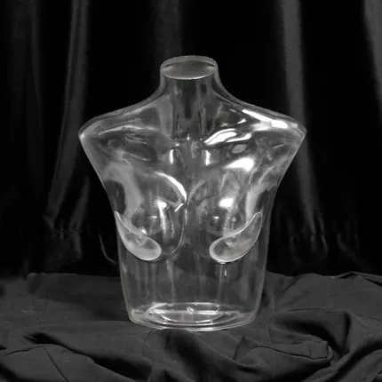 Женский прозрачный пластиковый манекен торс для нижнего белья | Дом и сад