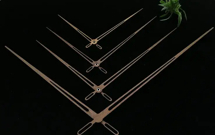 New Creative Solid Wood DIY Clock Hands Wall Accessories Pointer Saat Relogio De Parede Cross-Stitch Movement | Дом и сад