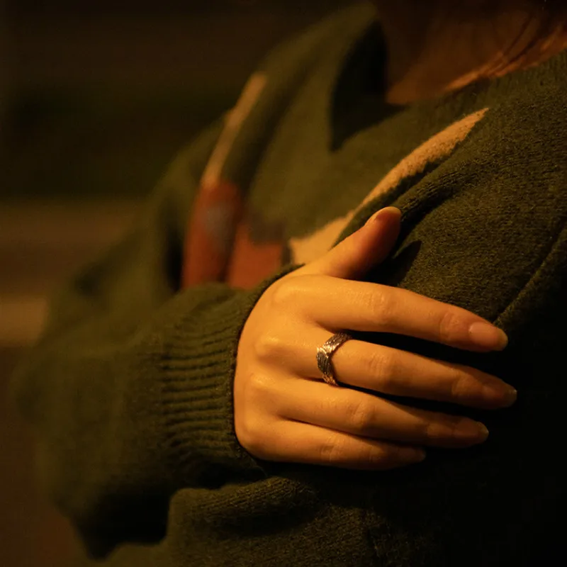 Пара открытых колец в стиле ретро-панк с крыльями для ночного клуба хип-хоп Рок