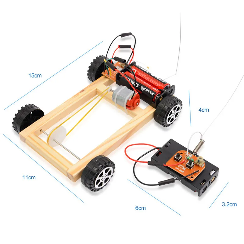 Saizhibaba игрушки RC автомобиль комплект учебных пособий транспортное средство для
