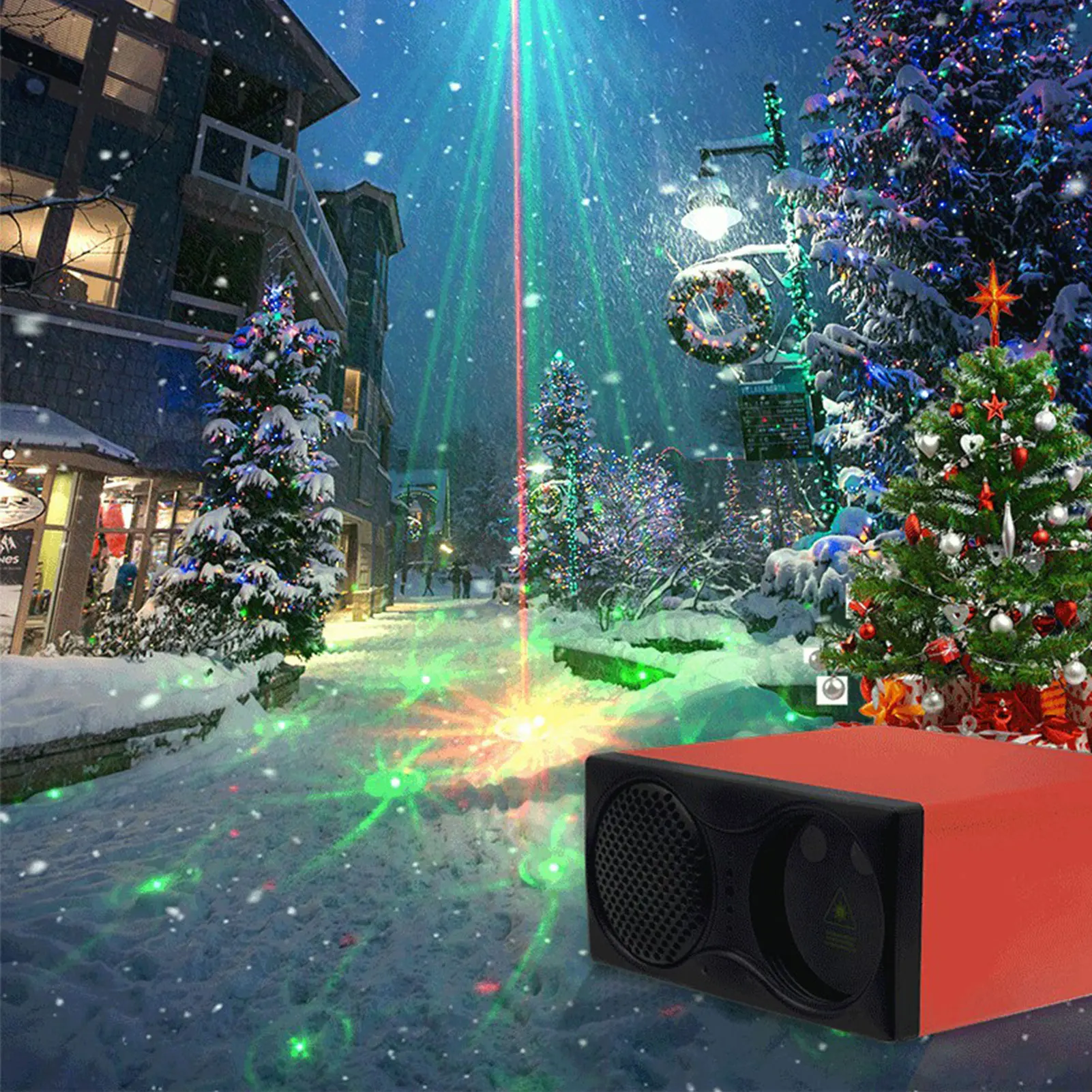 Mini 48 pattern star light with bluetooth music player USB charging KTV bar atmosphere holiday party car interior decor | Освещение