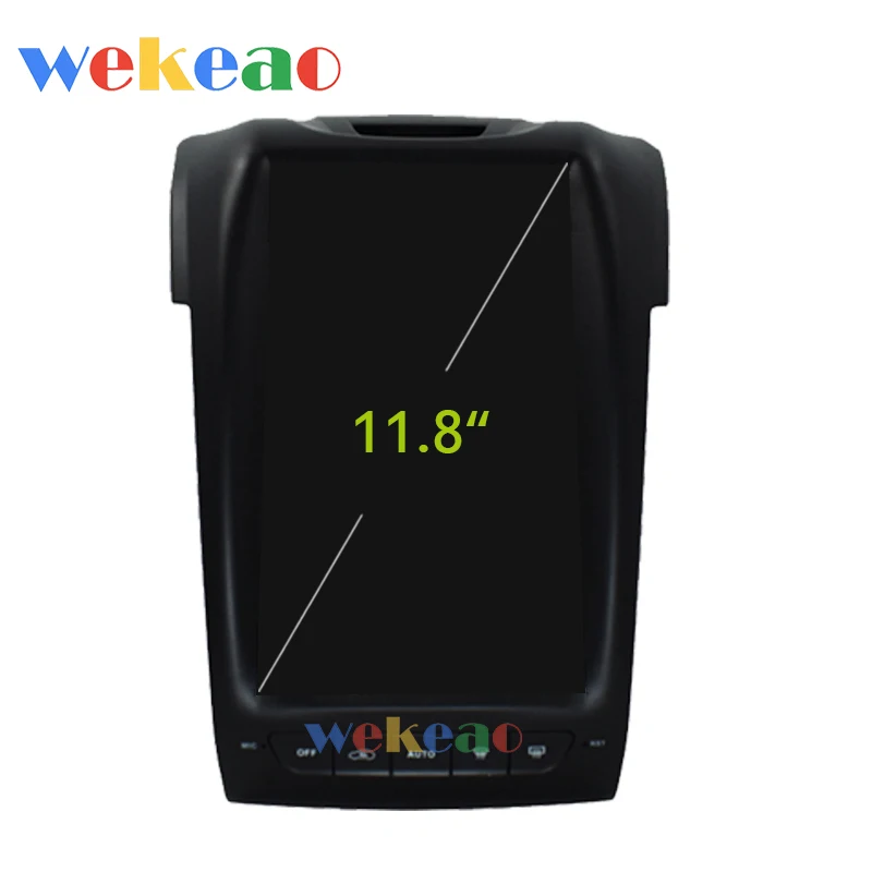 Wekeao вертикальный экран Tesla Style 12 1 'ɺndroid автомобильное радио GPS-навигация