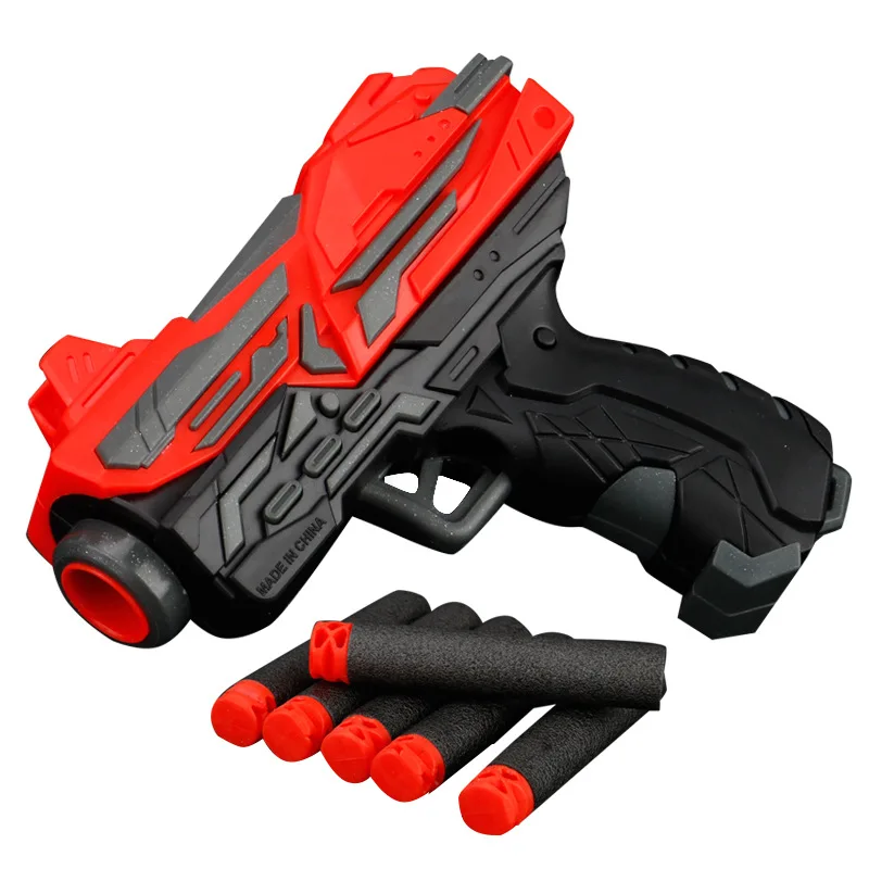 Игрушечный пистолет новый тип детского воздуха мягкий игрушечный мини для