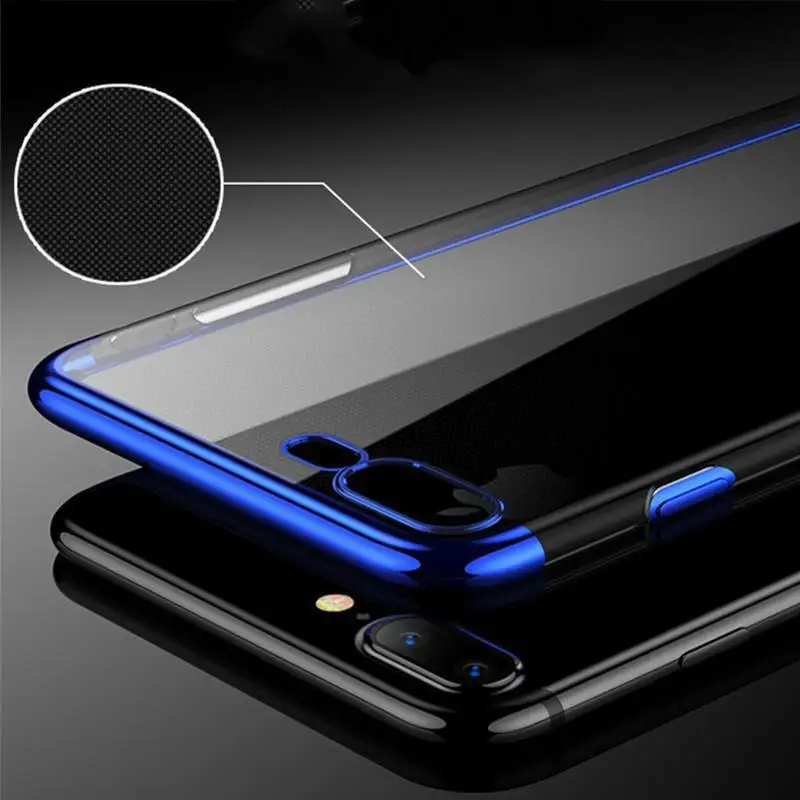 Силиконовый чехол для телефона Redmi Note7 Note8 Redmi8 8A 7A K20 K20Pro, мягкий прозрачный чехол для телефона с покрытием, не легко пожелтевший, Funda