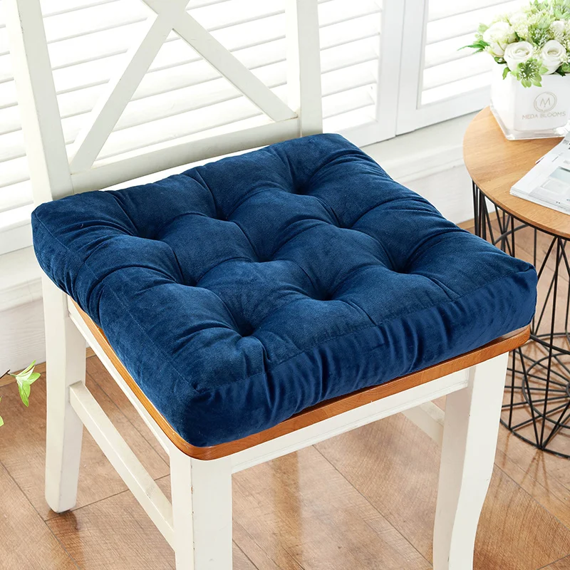 

Desk Chair Cushion Pillow Room Decoration Accessories Chairs Living Room Bedroom Square Stool Cushions Cojines Home Textile