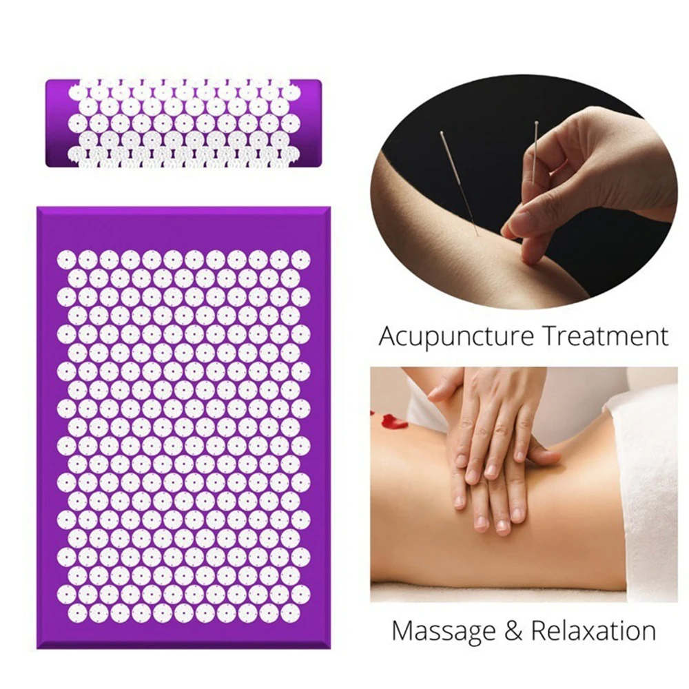 

Massage Cushion Yoga Mat Linen Coconut palm Massage Yoga mat Sport Fitness Pilates Exercise Pillow Acupuncture Mat Home Fitness