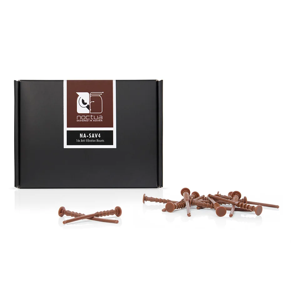Noctua NA SAV4 Силиконовые Винты для корпуса компьютера резиновый демпфирующий