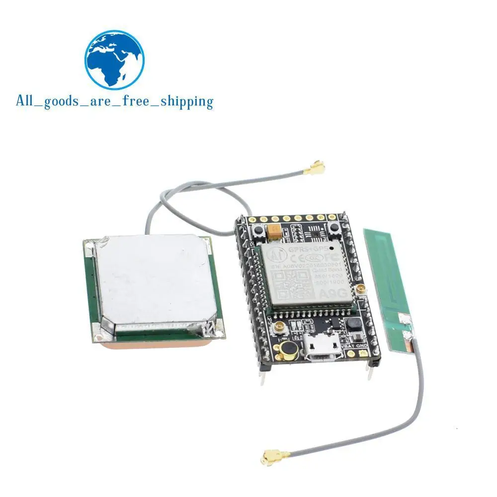 RCmall GPRS GSM A9 пудинг/GPRS GSM+ gps BDS A9G макетная плата SMS Голосовая Беспроводная для смарт-часов на FZ3022 FZ3023 DIY