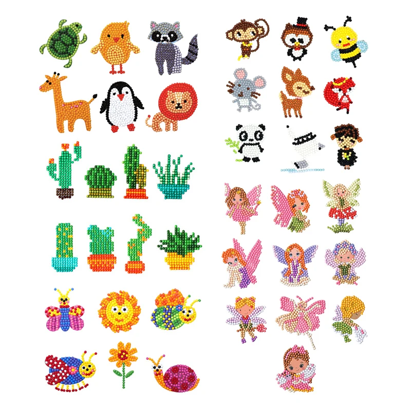 Набор алмазных наклеек для рисования сделай сам картина на клейкой основе с