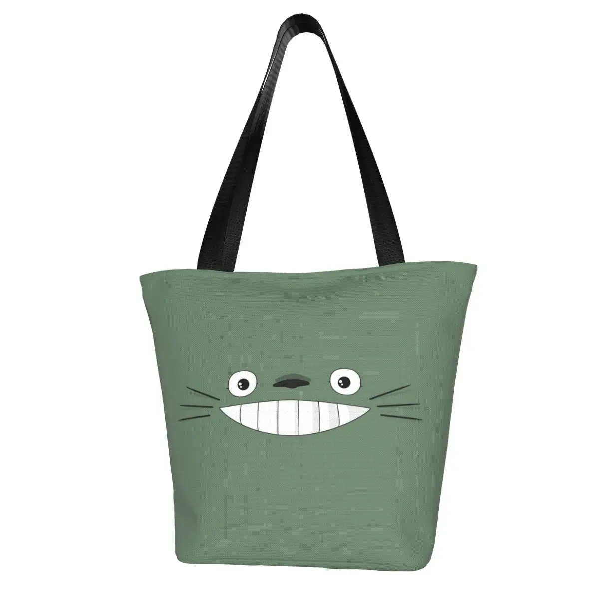 My Neighbor Totoro Shopping Bag Aesthetic Cloth Outdoor Handbag Female Fashion Bags