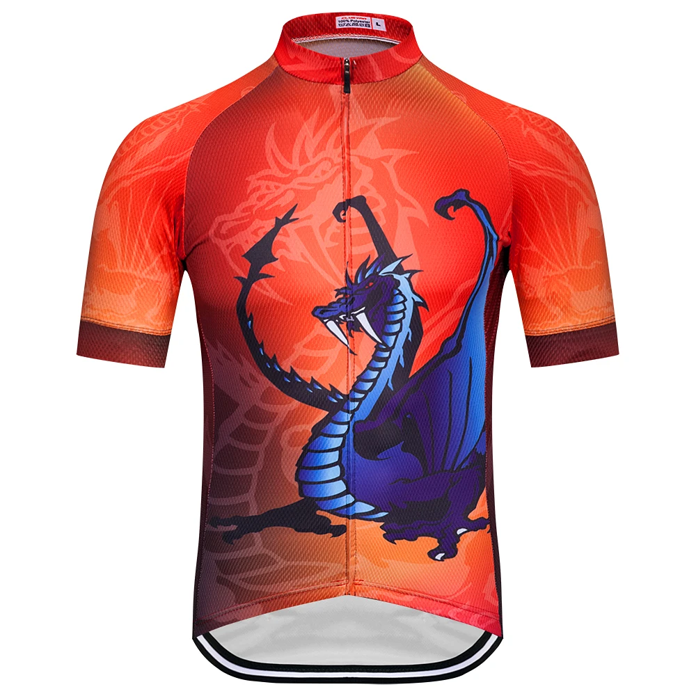 Новинка 2021 велосипедная Джерси Мужская Летняя короткая рубашка для горного
