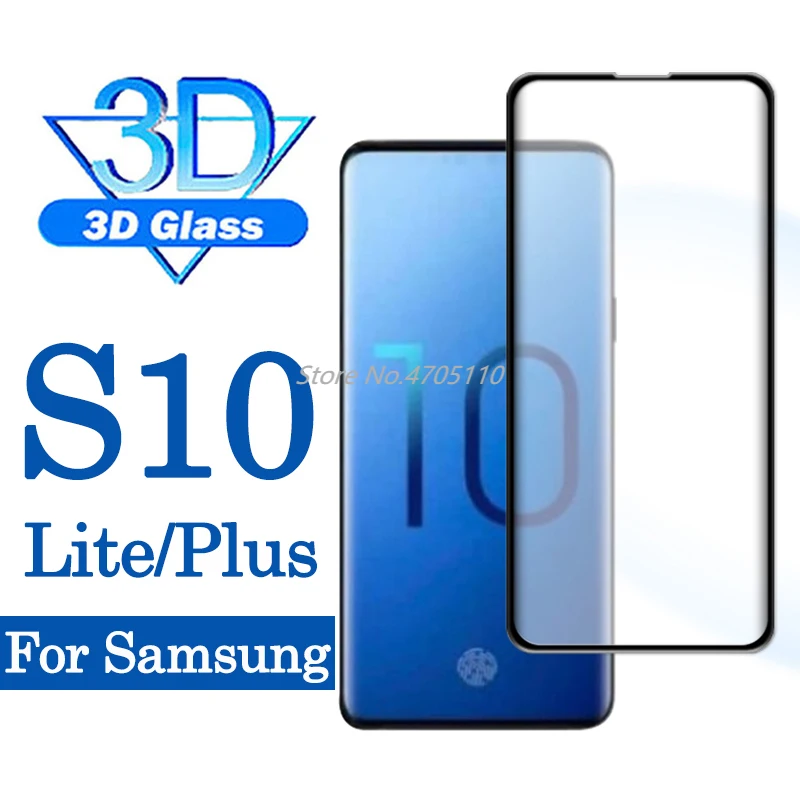 Закаленное защитное стекло для Samsung S10 Lite Защитное телефона на S10plus Защитная