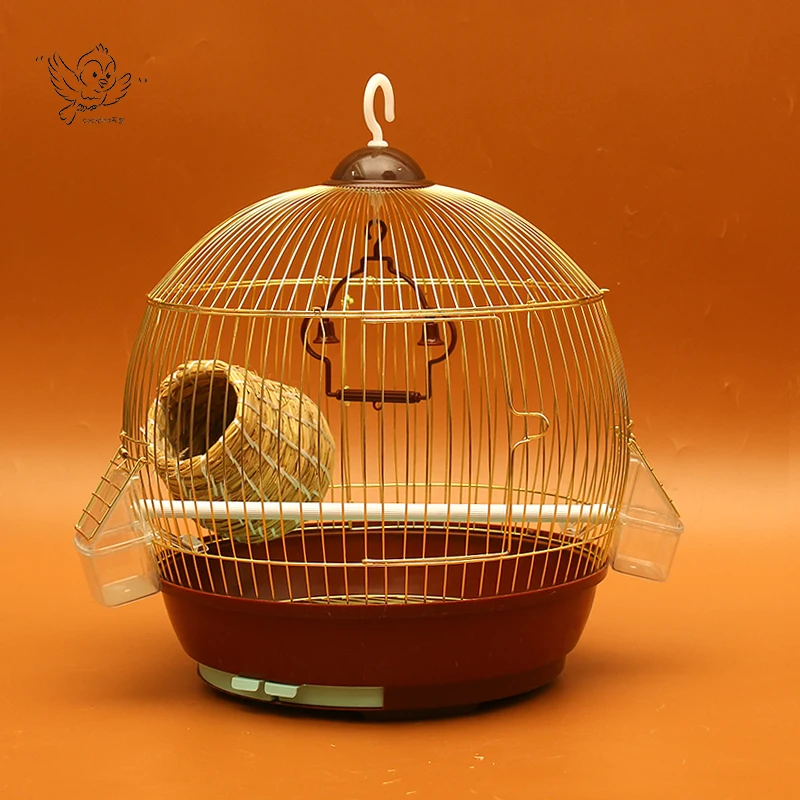 

circular Decorative ornamental cage small-sized breeding parrot Metal cage bird cage