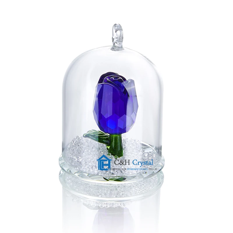 

Подарок для влюбленных, Хрустальная Заколдованная Роза в террариуме, кулон на День святого Валентина, сказочный кристалл, украшение для дом...