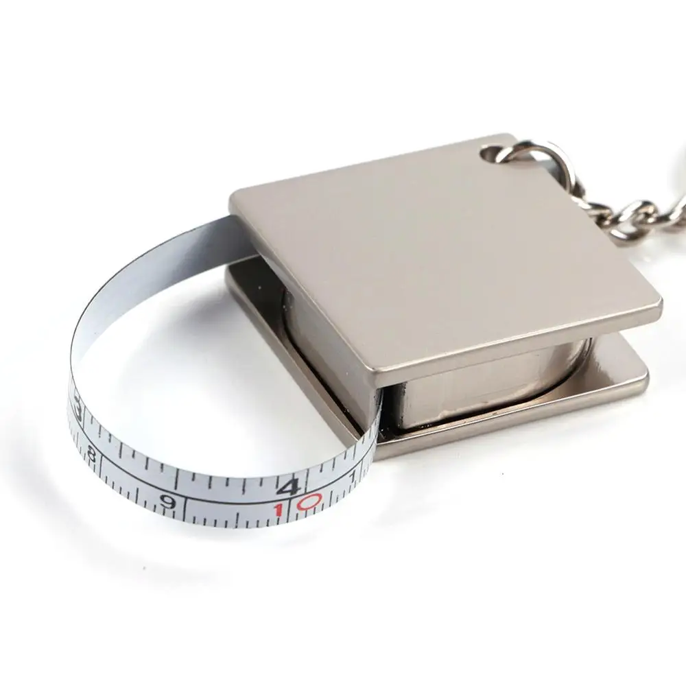 Металлическая подвижная линейка штангенциркуль Модель брелок мини кольцо для