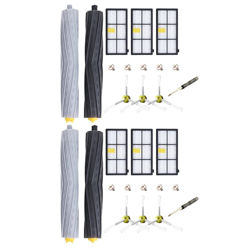 

2X Replacement Kit for Irobot Roomba 800 900 Series 805 860 870 871 880 890 960 980 Robotic Vacuum Cleaner Accessory