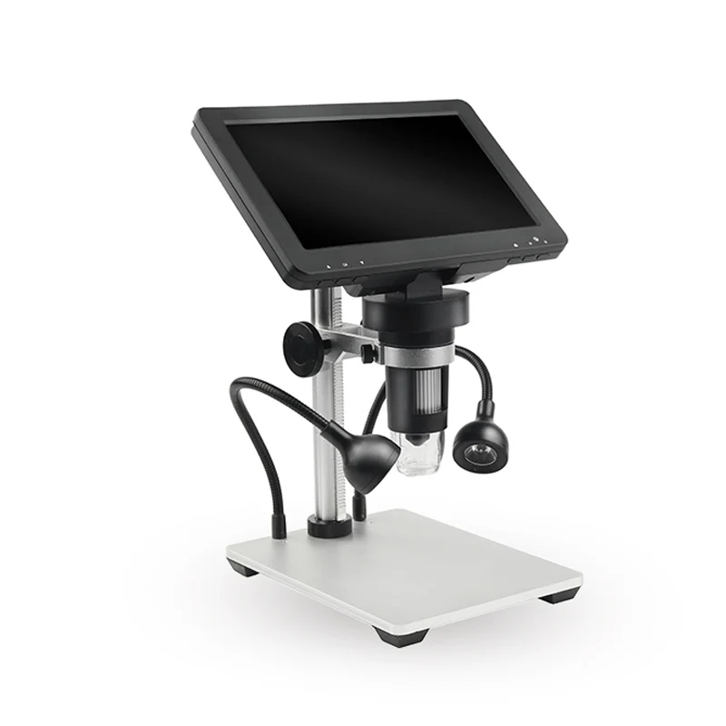 2021 последняя 12MP DM9 HD 7 дюймов сенсорный экран 1200x цифровой микроскоп промышленных