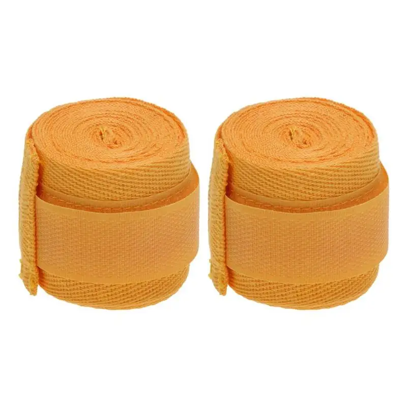 

2pcs 2.5m Cotton Kick Boxing Wraps Bandage Men Sanda Taekwondo Muay Thai Guantes De Boxeo MMA Wrist Straps Equipment