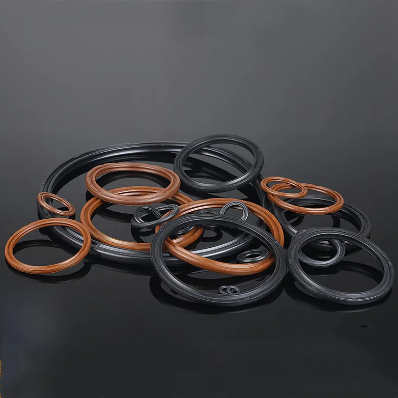 

COP type two-way cylinder piston seal ring C-shaped ring wear-resistant acid and alkali resistant FKM fluorine rubber