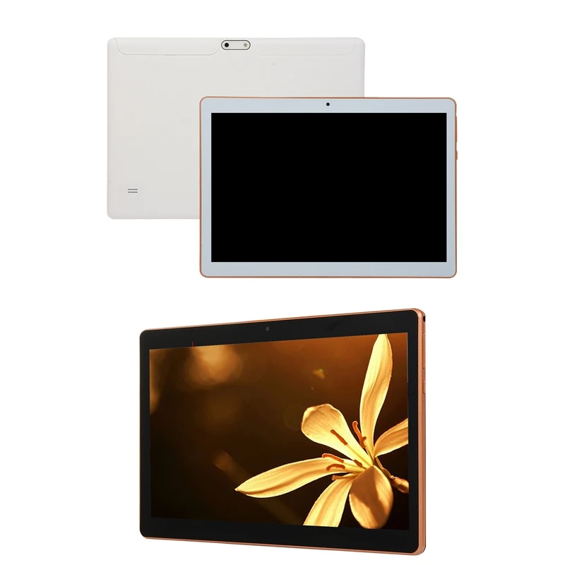 10.1 Inch Tablet Android System, Quad Core IPS 1 + 16GB Dual Card 3G Call Dual Cameras Bluetooth Tablet