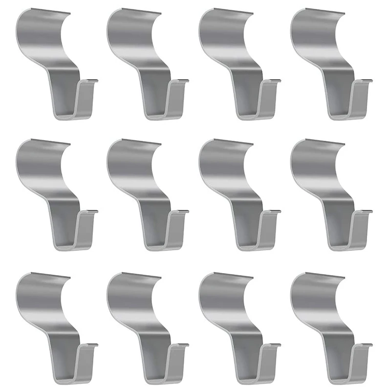 

Board Hooks for Hanging, Stainless Steel Hangers for Siding, Non-Perforated Siding Hooks for Wreath/Decoration/Tools