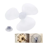 Замена лопастей вентилятора из прозрачного пластика с 3 листьями для вентилятора 12 дюйм; Пьедестал