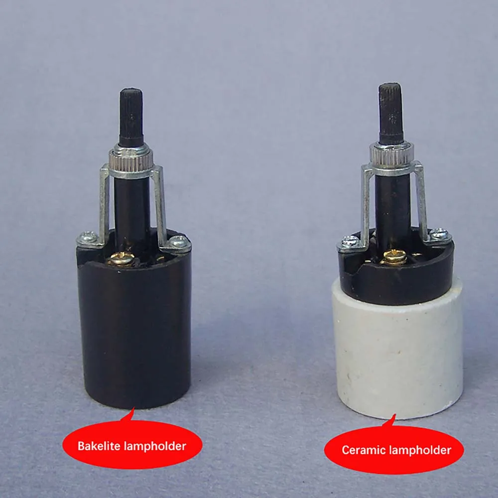 

for Lamps Lighting Accessories Twist Type Two-way Rotary Switch E27 Lamp Holder