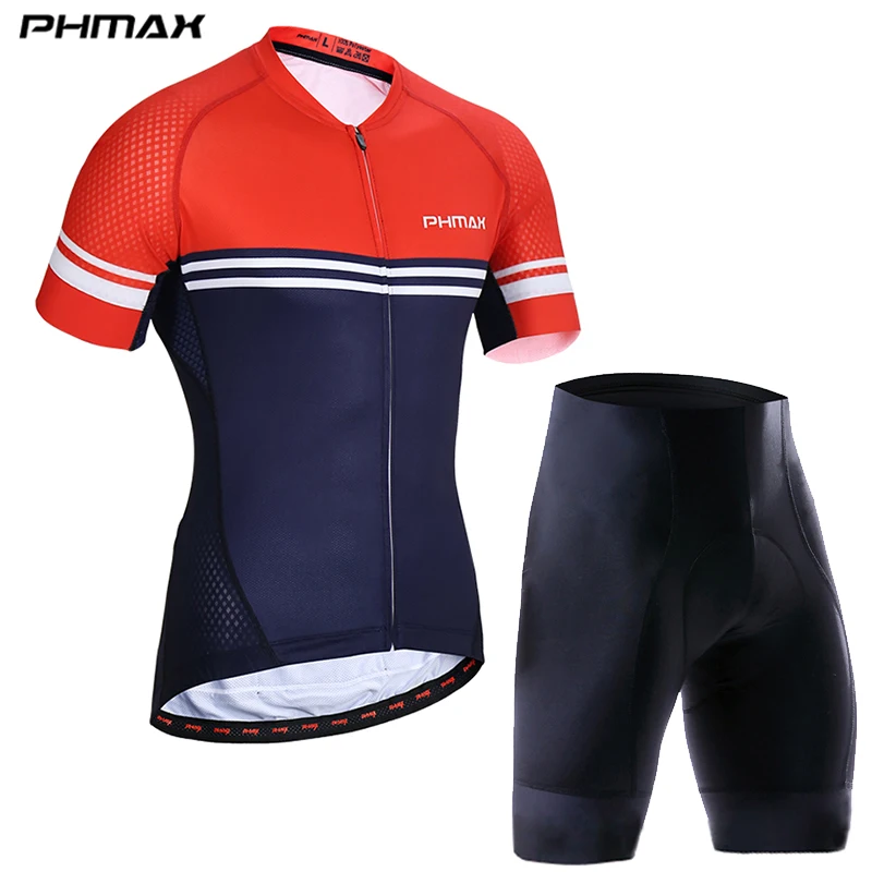 Normal Cycling Set PHMAX Pro Набор Джерси для велоспорта, одежда для горного велосипеда, одежда для гонок, одежда для велоспорта, Униформа, Майо, Ropa Ciclismo, набор для велоспорта для мужчин - Цвет: Normal Cycling Set