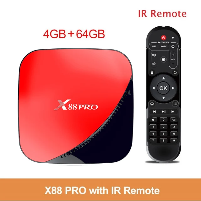 4G 64G Приставка Smart Android 9,0 9 tv box 4K 4096x2160 HDR USB 3,0 HDMI 2,0 для 4K@ 60 Гц DDR3 Поддержка 3D видео - Цвет: 4G 64G