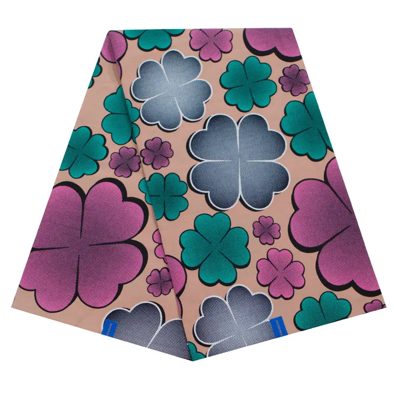 Африканская ткань с принтом воска из полиэстера Анкары новинка настоящая