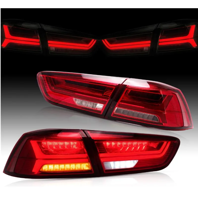 VLAND завод для Lancer 2008 2009 2010 2012 для автомобиля задний фонарь в сборе с движущимися сигнал+ игра и штепсельная вилка