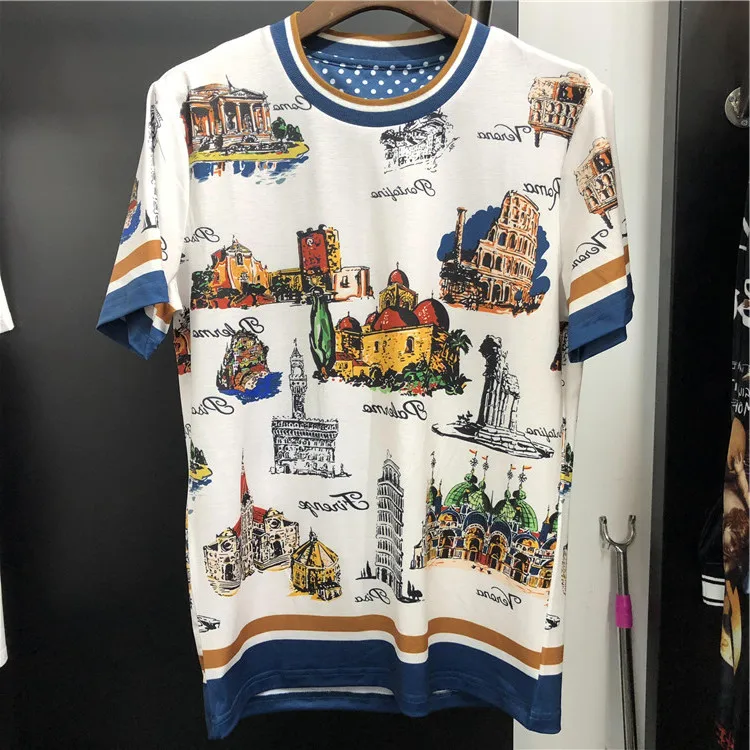 

T Summer Men/women's shirts high quality 100% cotton print Tee Tops M-3XL size G112