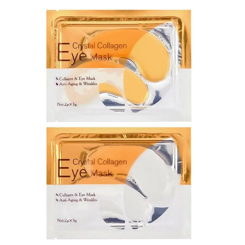 1 пара Crystal коллагеновая маска для глаз против тёмных кругов вокруг гель глазные