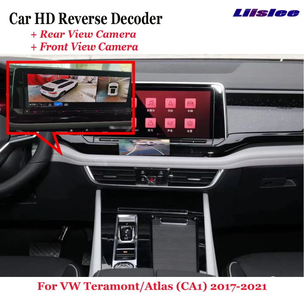 

Car DVR Rearview Front Camera Reverse Image Decoder For VW Teramont/Atlas (CA1) 2017-2021 Original Screen Upgrade