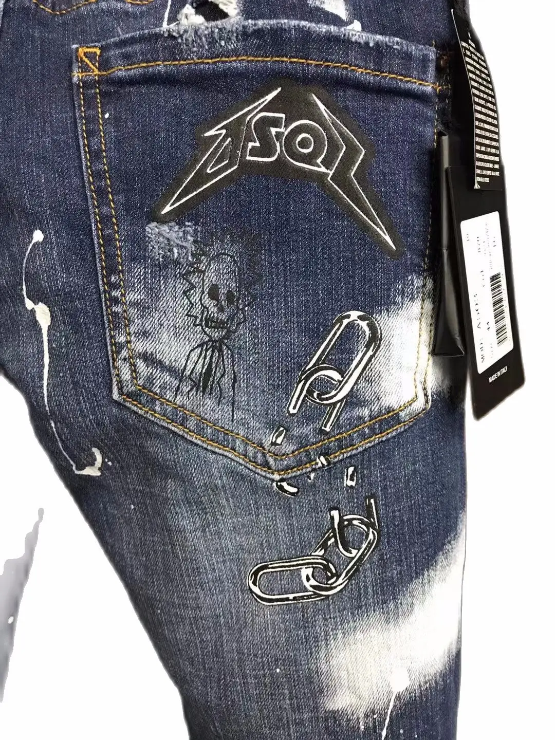 

New men's jeans men's trousers simple design high quality comfortable everyday casual straight jeans