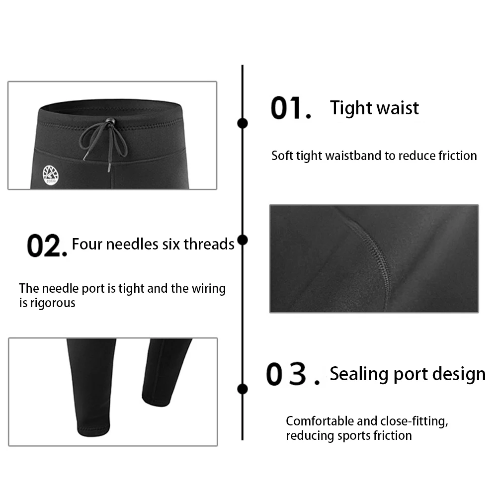 

NEW Men Women 1.5MM Neoprene Diving pants diving trousers for sailing surfing Fishing snorkeling pants thermal swimming trunks