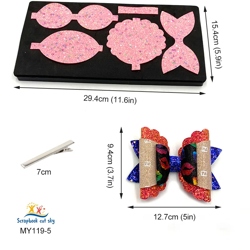 

Bows DIY MY119 Muyu Wooden Mold Scrapbook Cutting Dies Suitable For Market General Machines