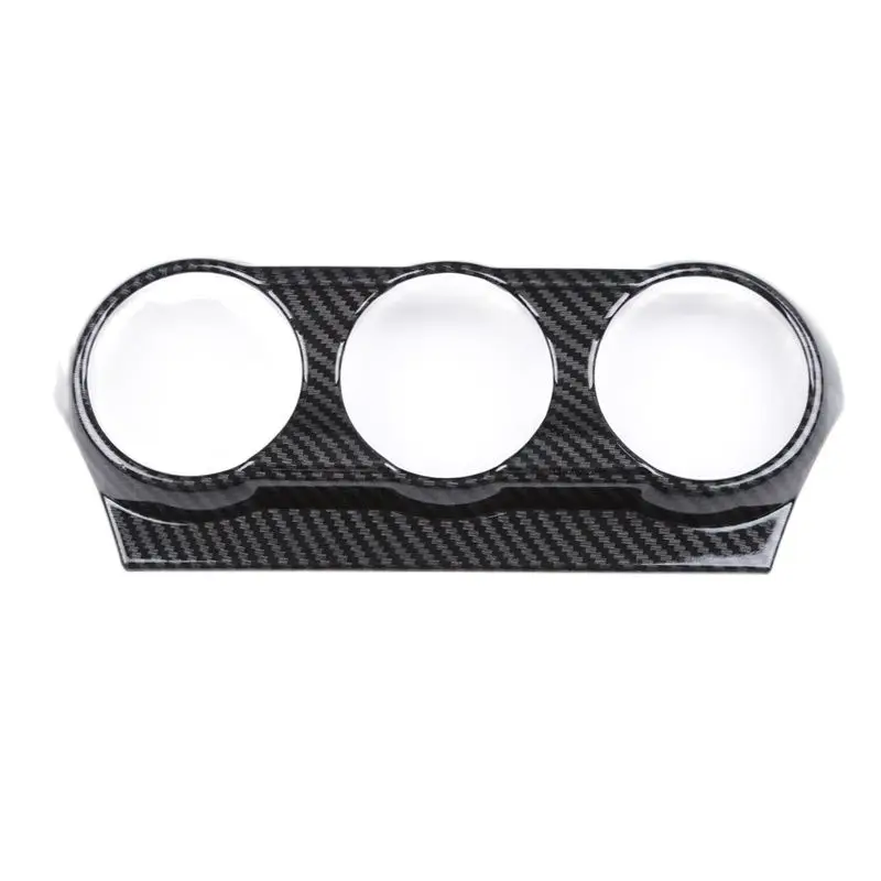

Carbon Car Air Conditioning Switch Frame Decor Sticker Cover Trim Styling Accessories For Mazda CX-3 CX 3 2016 2017 2018