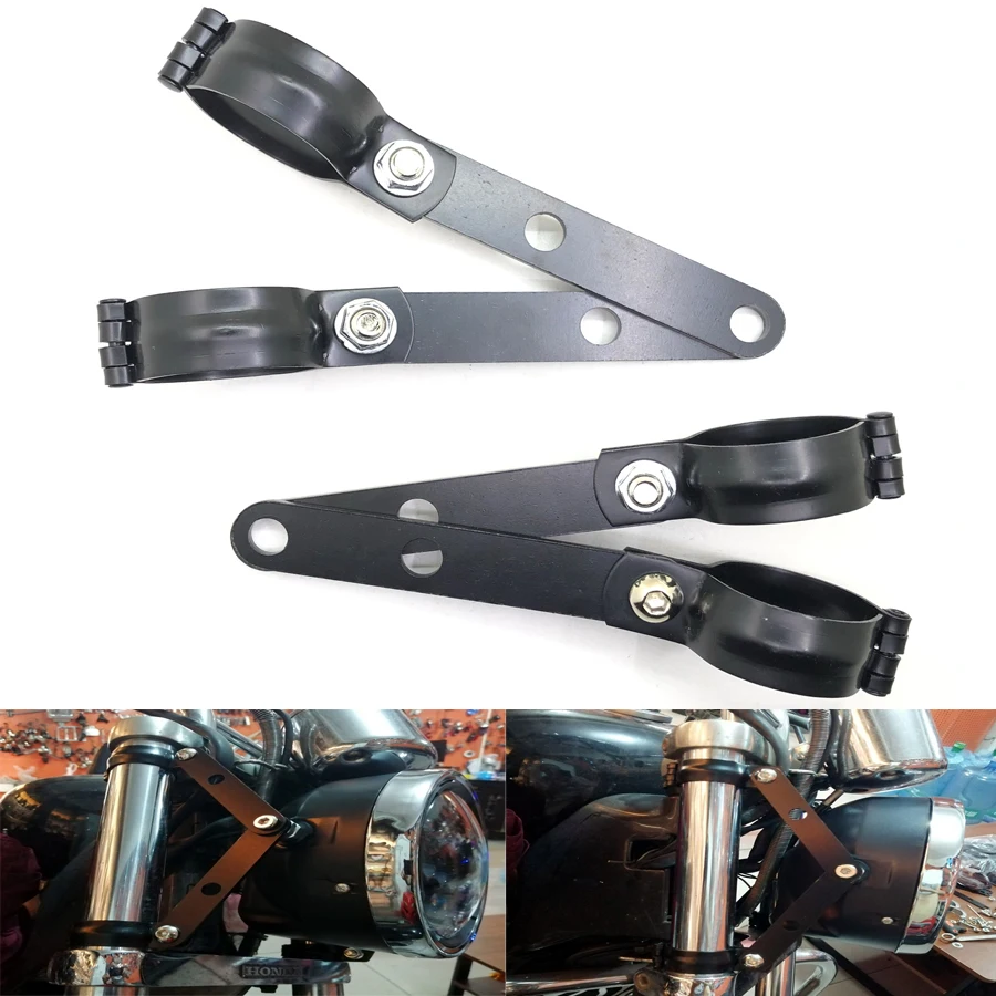 2 шт. универсальный кронштейн для вилки мотоцикла 39 41 мм|Кронштейн фары| |